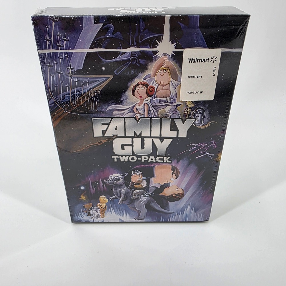 Family Guy Star Wars Two-Pack DVD Blue Harvest Something Dark Side New Sealed